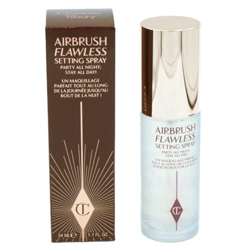 Version 1.0.0 Charlotte Tilbury Airbrush Flawless Setting Spray 1.1 FL oz / 34 ml, Red