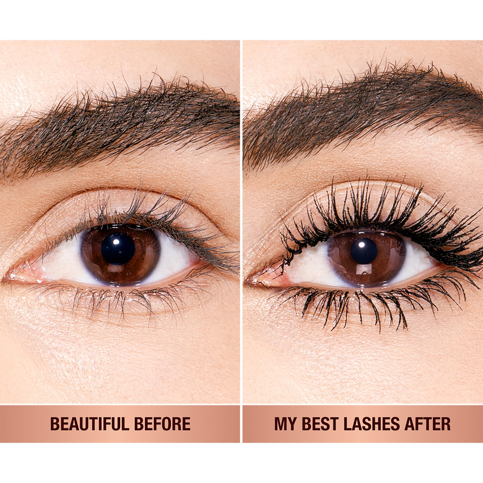 Charlotte Tilbury Pillow Talk Push Up Lashes Mascara - Lengthening Mascara with 24HR Vertical Lift Effect for Instant Volume, Length & Definition - Smudge-Proof Formula